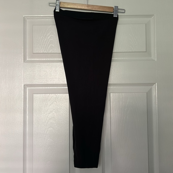 Theory Black Cropped Leggings Size S/P - Picture 4 of 10